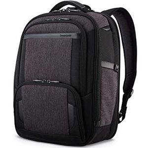 Samsonite Pro Slim Rugzak, schaduwgrijs/zwart, One Size, Pro Slim Rugzak, Shaded Grijs/Zwart, Eén maat, Pro Slim Rugzak