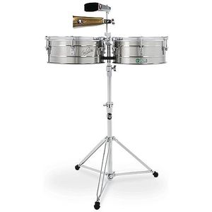 LP Latin Percussion Latijnse Percussie Timbales Tito Puente Centennial Timbale Set 14""/15"", LP257-100