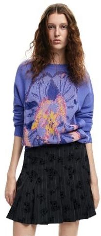 Desigual JERS_PENSEE_Lacroix, 3115 Royal Lilac, L, rood, L