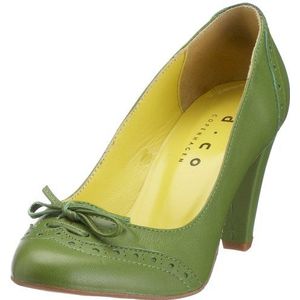 d.co copenhagen, WF1237, Lace High Heel, Womens Fashion, Green, groen, 37 EU