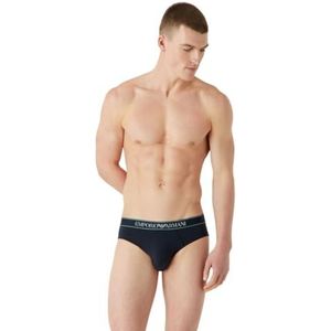 Emporio Armani Herenboxershort (verpakking van 2 stuks), Artic/Marine Stripe, M