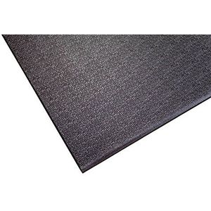 SuperMats Heavy Duty Equipment Mat 20GS Made in U.S.A. voor indoor cycli Oefening rechtopstaande fietsen en steppers (2 voet x 3 voet 10 in) (24 inch x 46 inch) (60,96 cm x 116,84 cm), zwart