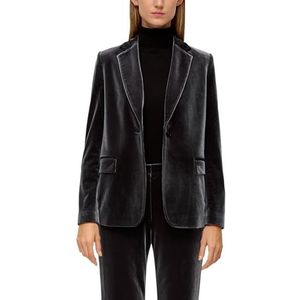 s.Oliver BLACK LABEL Fluwelen blazer voor dames, 9897, 44