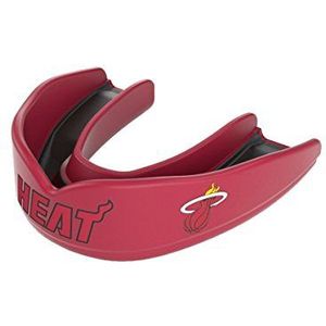 ShockDoctor NBA Basketball Miami Heat mondbeschermer, rood