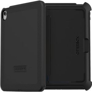 OtterBox Defender Case voor iPad 10,9-Inch (10e gen 2022), schokbestendig, ultra robuuste met ingebouwde schermbeschermer, 2x getest volgens militaire standaard, Zwart, Zonder Verpakking