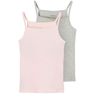 NAME IT meisjes onderbroek, Barely Pink/Pack: w/Grey Melange, 158 cm