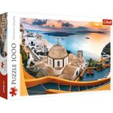 Puzzel 1000 Stuks - Sprookjesachtige Santorini (Landschap)