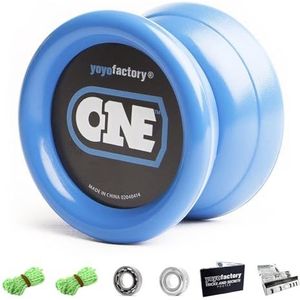 YoyoFactory ONE - Blauw - Jojo - Onderhoudsarm - Ultraflexibel Polycarbonaat