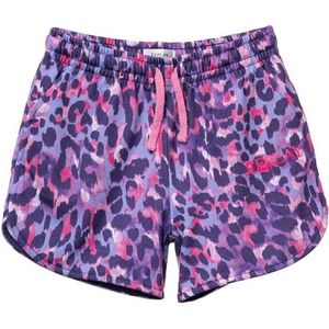 Replay Sweatshorts voor meisjes, 010 Animalier Lilac/Roze, 10 Jaar