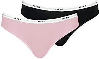 Nur Die Slip  rosa / zwart / wit