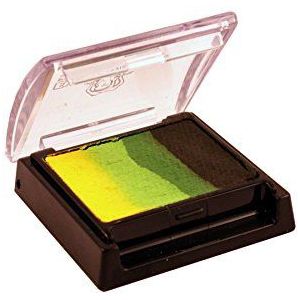 Eulenspiegel 340059 Split Cake Forest, inhoud 6 ml, make-up op waterbasis, kinderschmink, theaterschmink