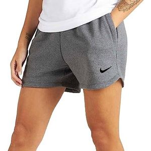 Nike Dames Shorts Cw6963-063_S, Donkergrijs Heather/Zwart/Zwart., CW6963-063, S
