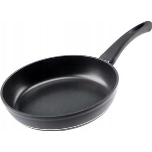 Galicja ROYAL Koekenpan voor pannenkoeken – crêpepan – braadpan – kleine pan – frituurpan – kleine pan – anti-aanbakpan – omlettenpan – pan gasfornuis 18 cm