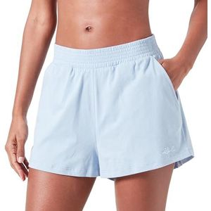 KARL LAGERFELD Signature lichtgewicht casual shorts voor dames, Cashmere Blue, L