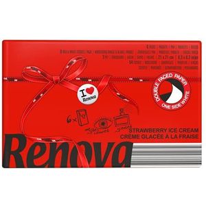 Renova zakdoeken Red Label Red Aroma Aardbei - 6 verpakkingen - [20-pack]