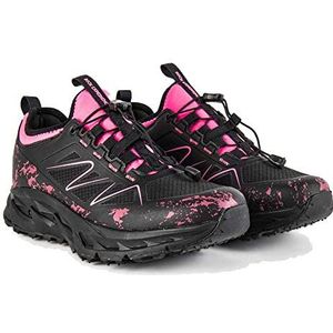 ROCK EXPERIENCE Dames Cross Roads Hiking Shoe, 0208 kaviaar + 2133 Knockout Pink, 39 EU, 0208 Kaviaar 2133 Knockout Pink, 39 EU
