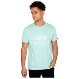 ALPHA INDUSTRIES - Shirt - Mintgroen - Jersey