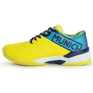 Munich PADX, uniseks sneakers voor volwassenen, geel, maat 38, maat 44, Geel 38, 44 EU