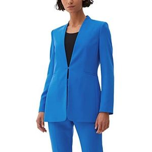 s.Oliver BLACK LABEL Dames 10.2.20.15.152.2121908 Blazer, Blauw, 46