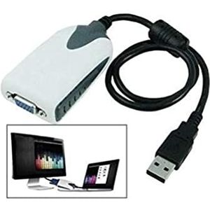 Microsoft HFT-00003 USB-C VGA-adapterkabel, zwart