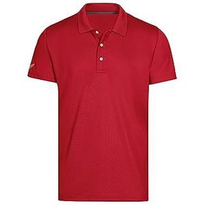 Trigema Poloshirt voor heren, rood (kersen), 3XL