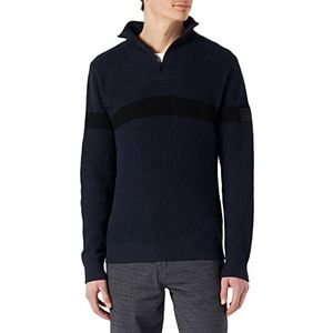 Jack&Jones Jjpaul Knit High Neck Sweater, navy blazer, S