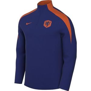 Nike Top Knvb M Nk DF Strk Drill Top K, Deep Royal Blue/Safety Orange, FJ2997-455, L