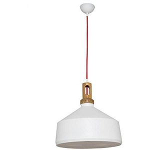 Homemania hanglamp Elegant Kleur Wit Metallo-Per woonkamer keuken slaapkamer kantoor E27 40W eenheidsmaat
