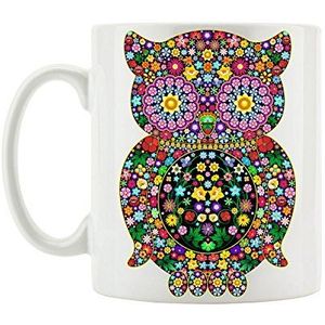 Pixxprint TA_R1497 Raxxpurl Flower Power Uil Fun Cup