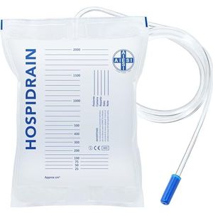 Urinezak - 2000 ml - Flexibel PVC - Medisch Hulpmiddel met CE-markering