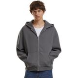 Build Your Brand Fluffy Sweatshirt Met Rits