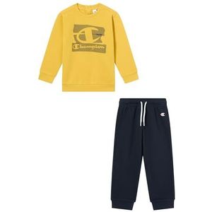 Champion Legacy pak met ronde hals voor jongens, Geel, 68