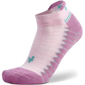 Balega Dames zilveren No Show sokken, super roze, M