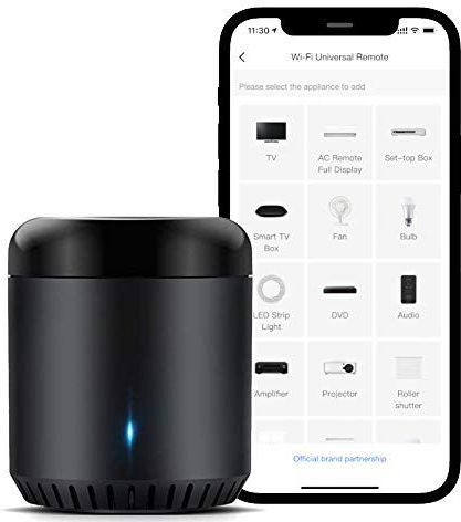 Broadlink - RM Mini3 - Slimme Wi-Fi Universele Infrarood Afstandsbediening - Zwart