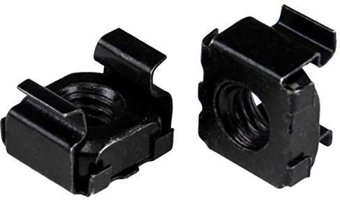 StarTech - M6 Kooimoeren - Zwart - 100 Pack - Accessoires voor Serverrekken