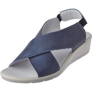 Enval Soft Vrouwen D Cs 17693 Sandalen met sleehakken, Blu Chiaro, 37 EU