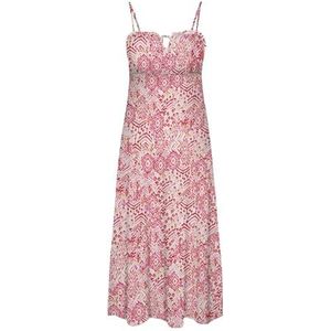 ONLY - OnLNelly Life - Midi-jurk - Cloud Dancer - Kuitlengte