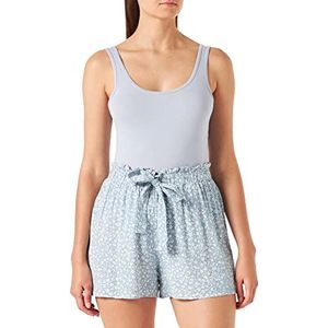 ONLY Paperbag Shorts voor dames, Cashmere Blue, XS