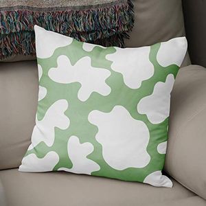 Bonamaison Decoratieve kussenhoes willekeurig patroon, gooien kussenhoezen, home decoratieve kussenslopen voor woonkamer, bank, slaapkamer, grootte: 43x43 cm - ontworpen en vervaardigd in Turkije