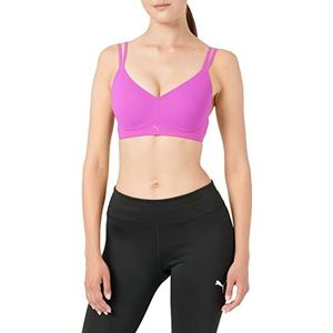 PUMA Medium Support Active Sports Bra, ondoorzichtig, deep orchid, 70C/D