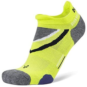 Balega Ultraglide sokken voor dames, Neon Lime/Grijs Heather, Small