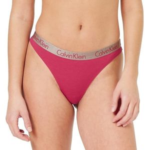 Calvin Klein Thongs voor dames, Roze (rode knop), XL