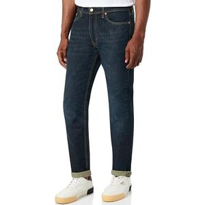 LSE_513 Slim Straight Dark Indigo - Worn IN, Nieuw Biologisch, 31W x 34L