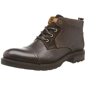 Tommy Hilfiger CURTIS 5A Combat Boots voor heren, Braun Coffee Bean 212, 46 EU