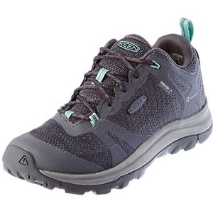 KEEN Vrouwen Terradora 2 lage hoogte waterdichte wandelschoen, Steel Grey Ocean Wave, 38 EU