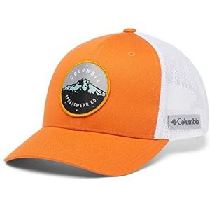 Columbia Unisex Mesh Snap Back - Hoge Booney Hat, Night Wave, Mt Hood Circle Patch, O/S, Nacht golf, Mt Hood Circle Patch, one size