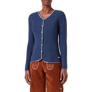 Stockerpoint Damesjas Marissa gebreide jas, nachtblauw, standaard, nachtblauw, 36