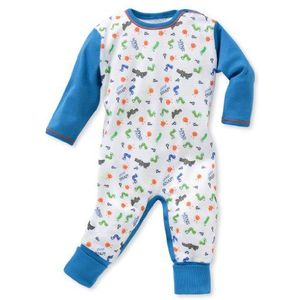 Schiesser Baby-jongenspak met voet tweedelige pyjama