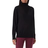 G-STAR RAW Dames Core Roll Neck Knit Sweater Sweater Zwart (dk Black D166-6484), XL