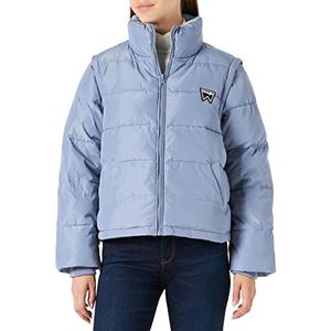 Wrangler Dames Short Buffer Jacket, Stone WASH Blue, XX-Large